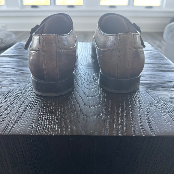 Jose Real Light Brown Buckle Shoes EU Size 43